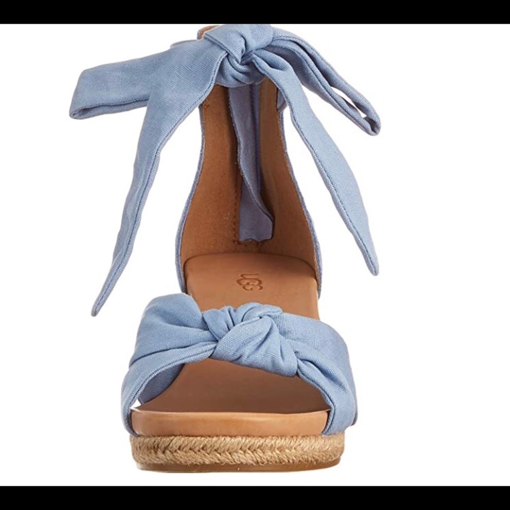 Ugg Yarrow Espedrille Wedge Sandal 8.5 NIB